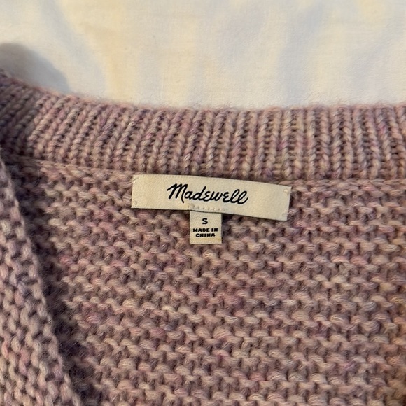 Madewell Purple Knit Sweater - Picture 2 of 3